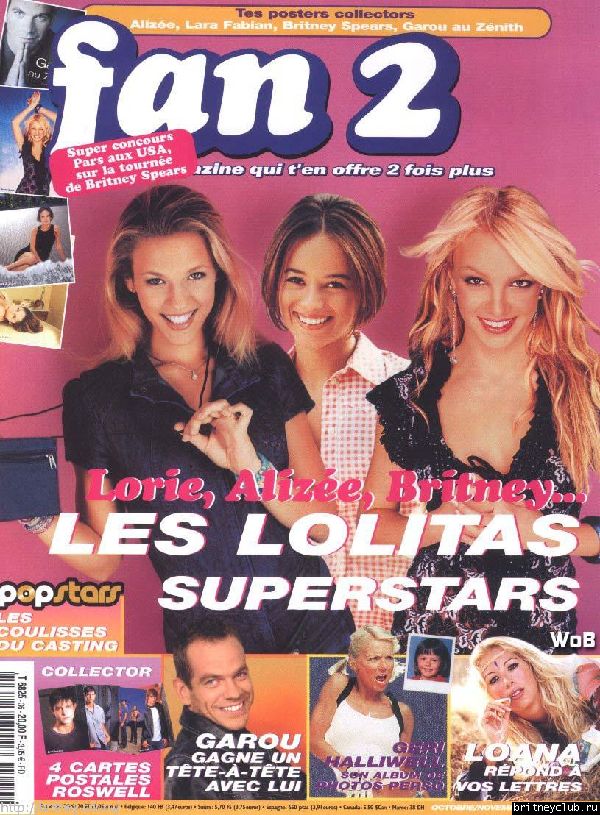 Fan 2 Magazine November 2001 (France)01.jpg(Бритни Спирс, Britney Spears)