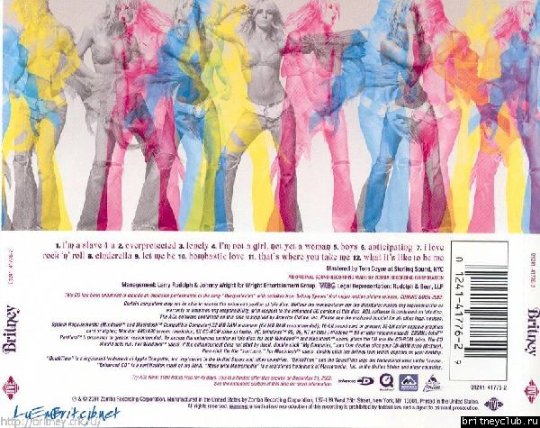 Обложка диска IAS4U1.jpg(Бритни Спирс, Britney Spears)