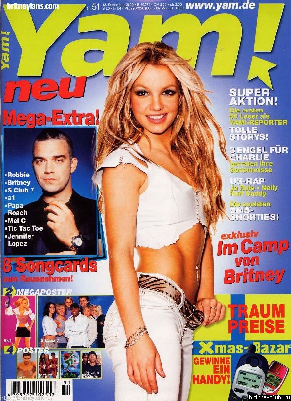 Yam Magazine - December 20014.jpg(Бритни Спирс, Britney Spears)