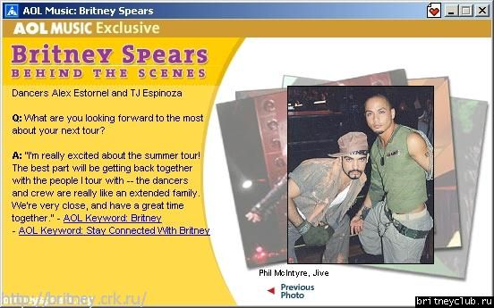 AOL Music Exclusive - За сценой06.jpg(Бритни Спирс, Britney Spears)