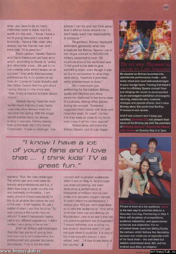 Журнал Foxtel Magazine (май 2002 года)3.jpg(Бритни Спирс, Britney Spears)
