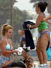Бритни Спирс на пляже в Лос-Анжелесе