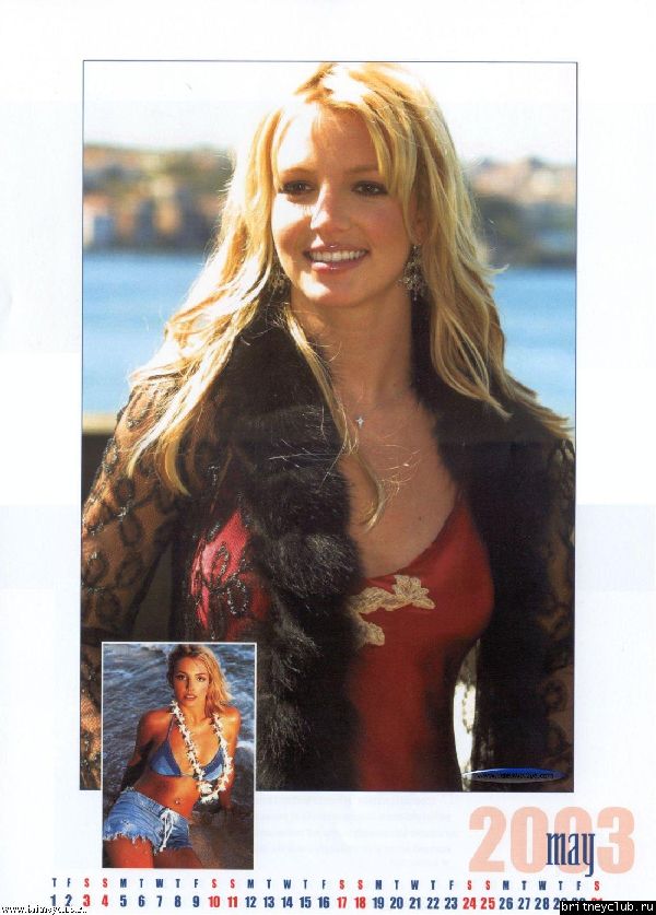 Календарь на 2003 год (Бельгия)13.jpg(Бритни Спирс, Britney Spears)