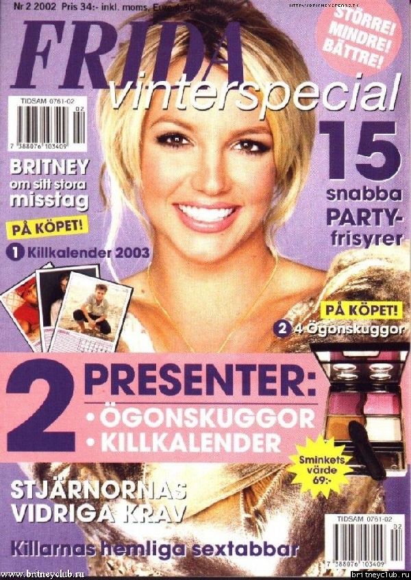 Журнал Frida Magazine (январь 2003)1.jpg(Бритни Спирс, Britney Spears)