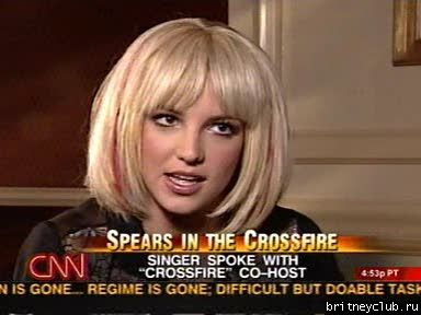 CNN - интервью о концерте NFL Kick Off crossfire_(61).jpg(Бритни Спирс, Britney Spears)
