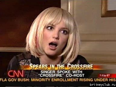 CNN - интервью о концерте NFL Kick Off crossfire_(65).jpg(Бритни Спирс, Britney Spears)