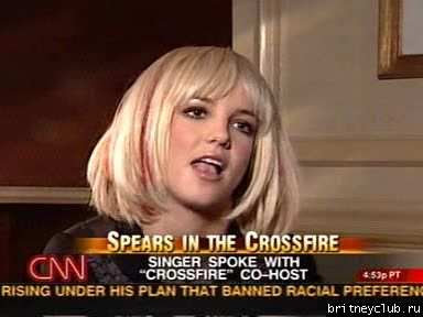 CNN - интервью о концерте NFL Kick Off crossfire_(67).jpg(Бритни Спирс, Britney Spears)