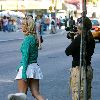 Бритни ловит такси в Нью-Йорке