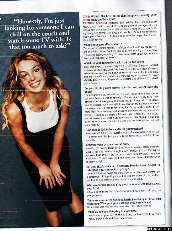 Lime & Cleo Magazine04.jpg(Бритни Спирс, Britney Spears)