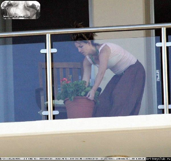 Бритни приносит цветы на балкон Брайна10.jpg(Бритни Спирс, Britney Spears)