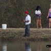 Бритни с семьей на озере в Луизиане