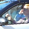 Бритни Спирс за рулем своего  Smart ForTwo.