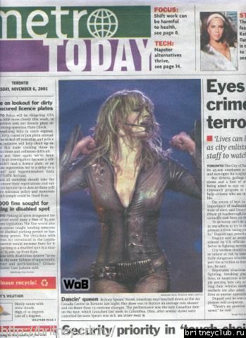 D.W.D. tour Toronto, Canada  (5 ноября 2001 года)19.jpg(Бритни Спирс, Britney Spears)